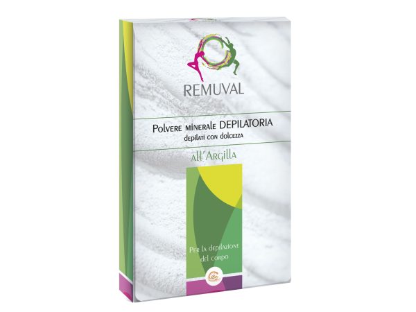 POLVERE minerale depilatoria “REMUVAL” (2 conf. da 100g)