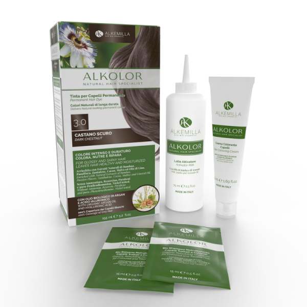 3.0 CASTANO SCURO Tinta per Capelli Permanente (155ml)