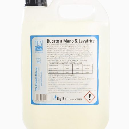 Bucato a Mano e Lavatrice con O.E. di Lavanda (5 LITRI)