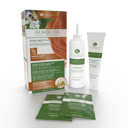 7.4 BIONDO RAME Tinta per Capelli Permanente (155ml)