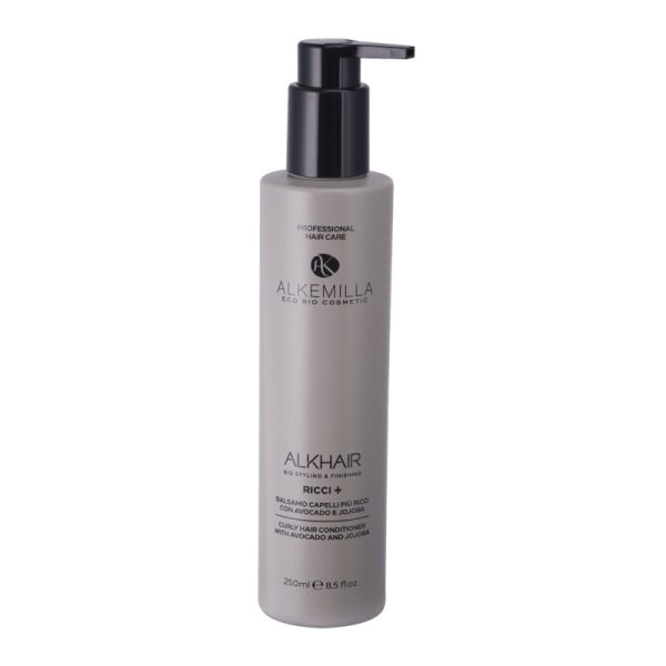 Balsamo Capelli Ricci+ con Avocado e Jojoba (250ml) - Alkemilla