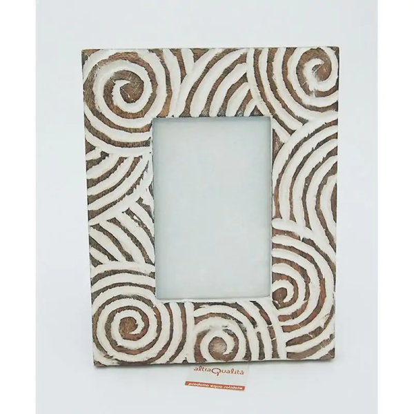 Cornice portafoto legno Spirals (24x19cm)