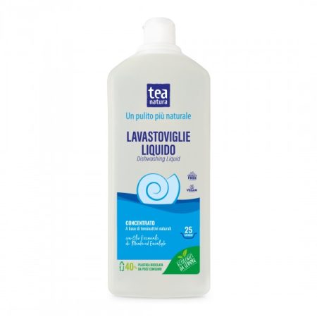 Lavastoviglie Liquido con O.E. Menta e Eucalipto  (1l, 25 Lavaggi) - TeaNatura