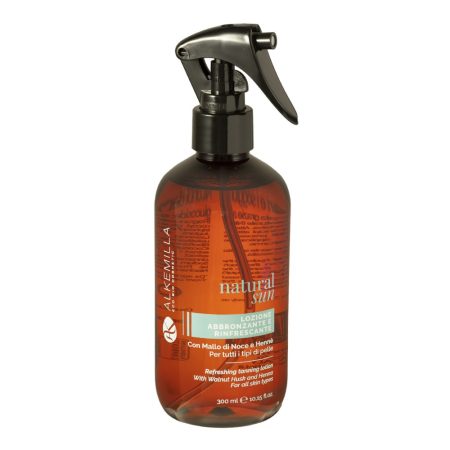 Lozione Abbronzante e Rinfrescante con Mallo di Noce e Hennè (300ml) - Alkemilla