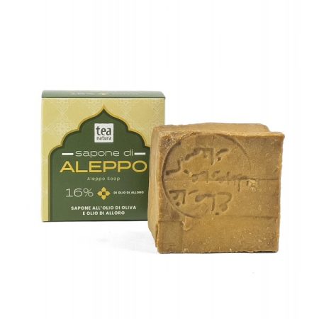 Sapone di Aleppo con olio di alloro 16% (200g) - Teanatura