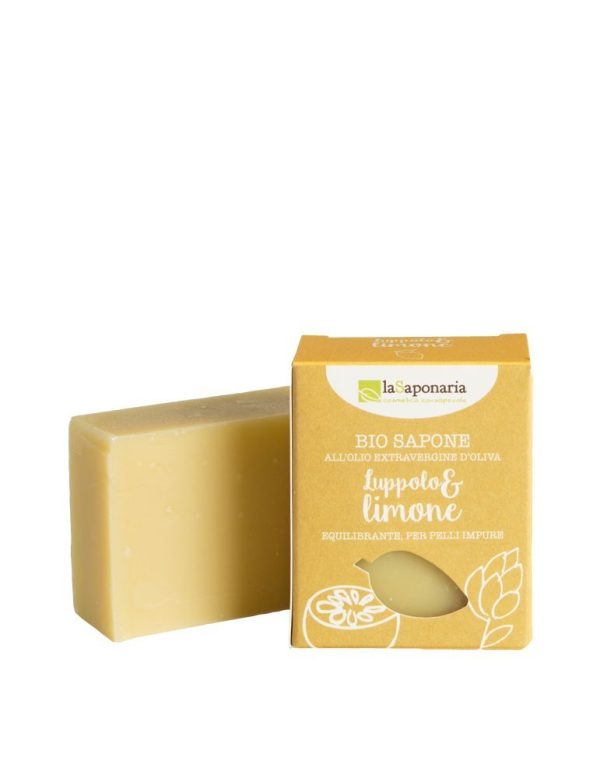 Sapone al taglio LUPPOLO e LIMONE (100g)