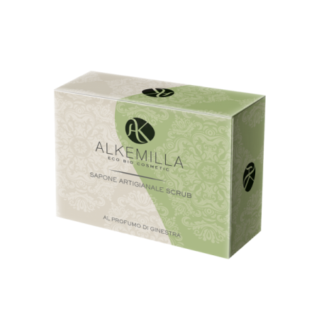 Sapone naturale scrub al profumo di ginestra (100gr)