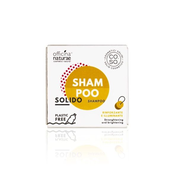 Shampoo Solido Rinforzante e Illuminante (64gr)