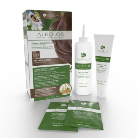 5.0 Castano Chiaro Tinta per Capelli Permanente (155ml)