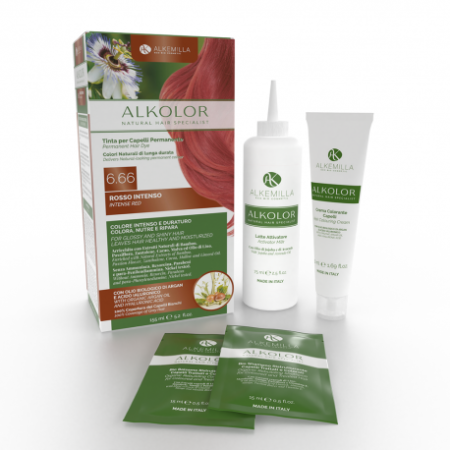 6.66 Rosso Intenso Tinta per Capelli Permanente (155ml)