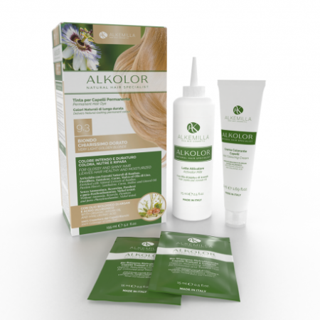 9.3 Biondo Chiarissimo Dorato Tinta per Capelli Permanente (155ml)