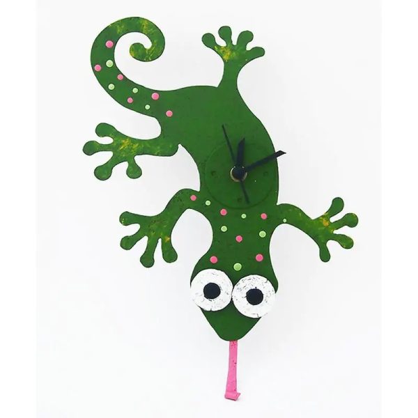 Orologio parete Gecko