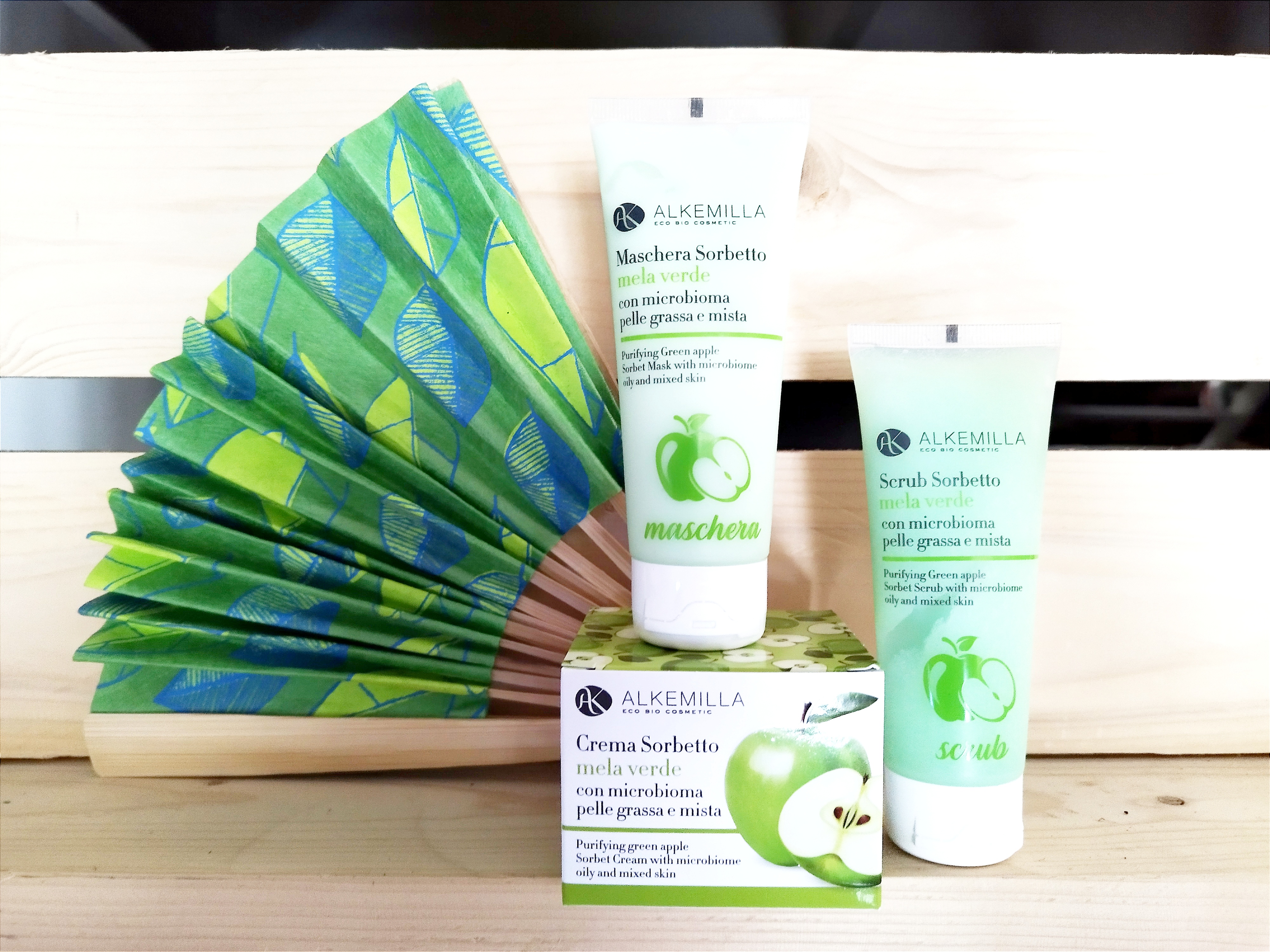 Kit Viso "Sorbetto alla Mela Verde" - Alkemilla