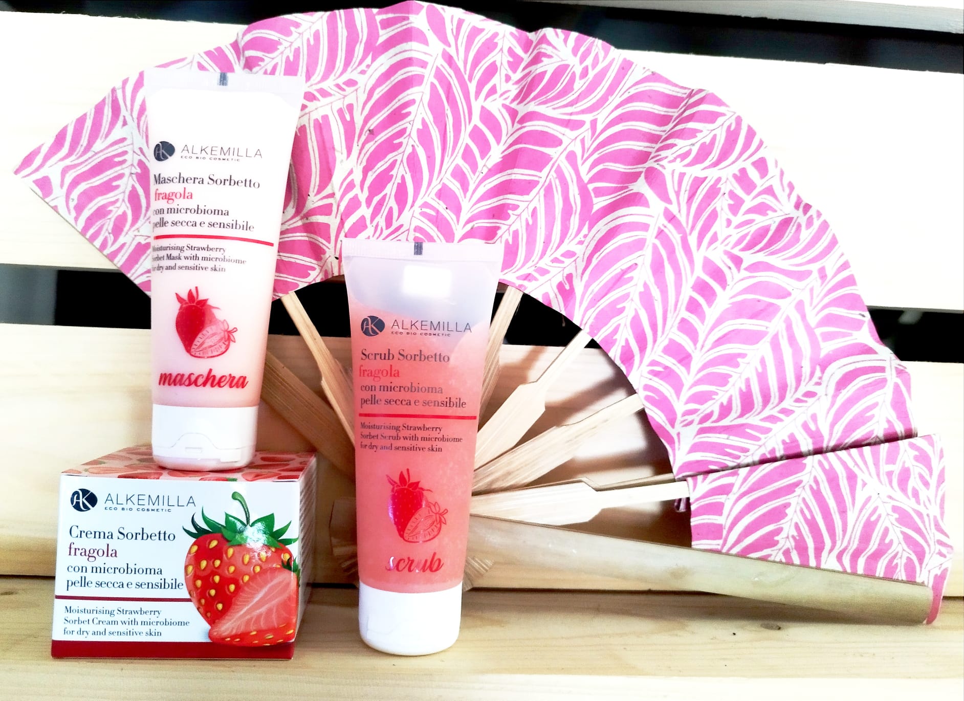 Kit Viso "Sorbetto alla Fragola" - Alkemilla