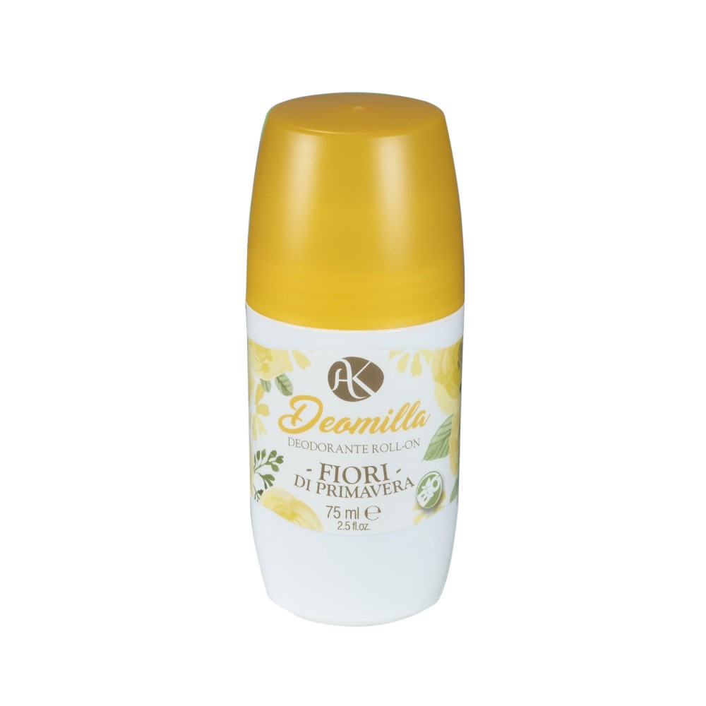 Deomilla Fiori di Primavera Bio Deodorante Roll-On (75ml) - Alkemilla