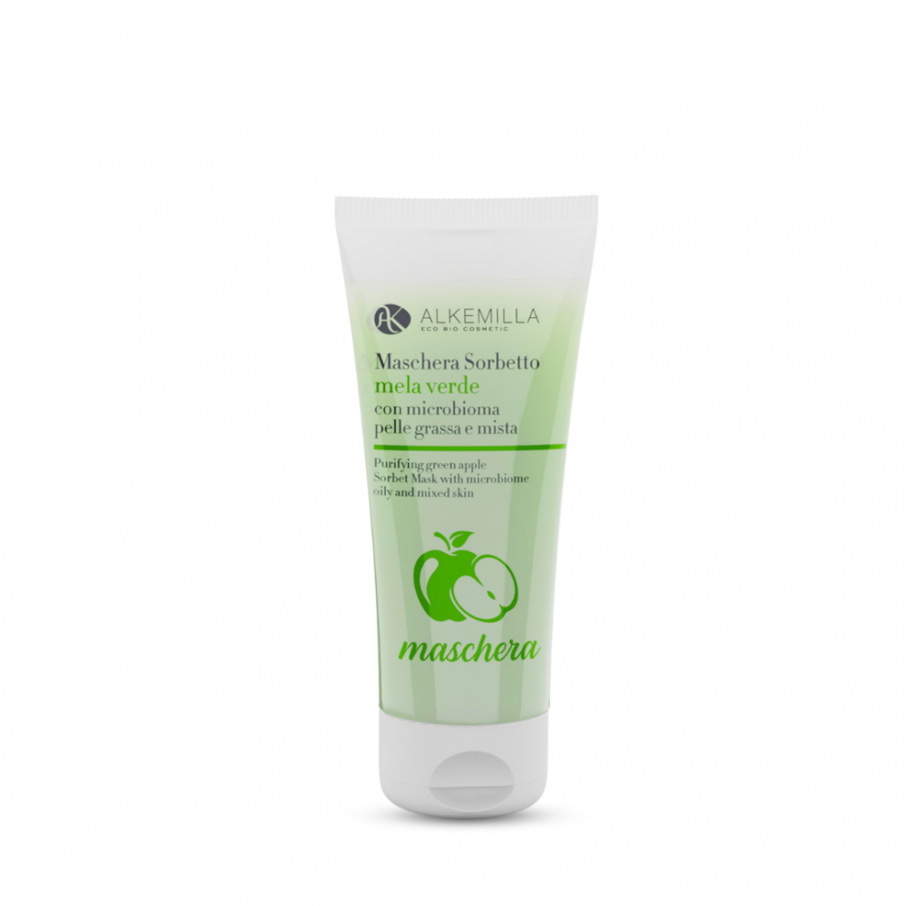 Maschera Sorbetto alla Mela Verde (75ml) - Alkemilla