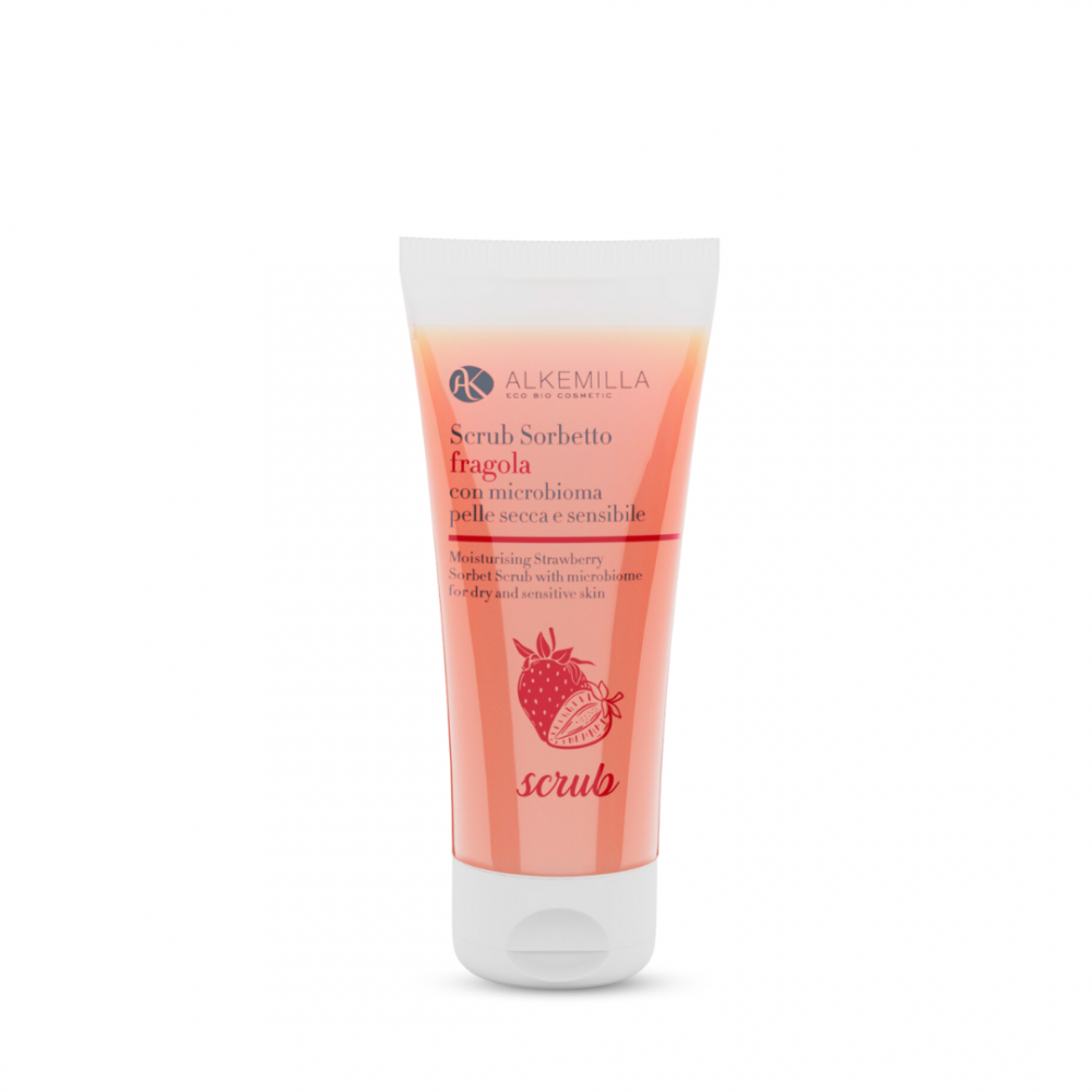 Scrub Sorbetto alla Fragola (75ml) - Alkemilla