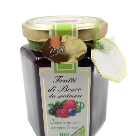 Confettura di Frutti di Bosco con Sciroppo di Riso Bio (230gr)