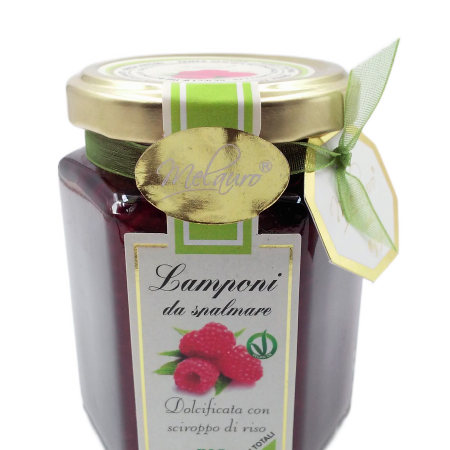 Confettura di Lamponi con Sciroppo di Riso Bio (230gr)