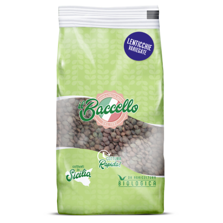 Lenticchie Variegate Siciliane Bio (400gr)