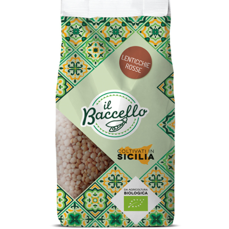 Lenticchie Rosse Siciliane Bio (400gr)