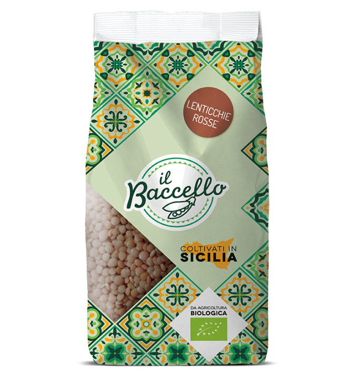 Lenticchie Rosse Siciliane Bio (400gr)