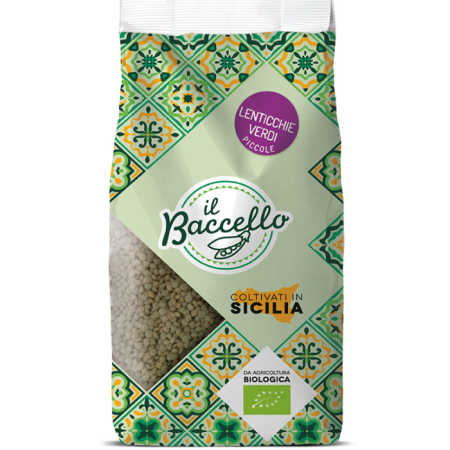 Lenticchie Verdi Piccole Siciliane Bio (400gr)1,6