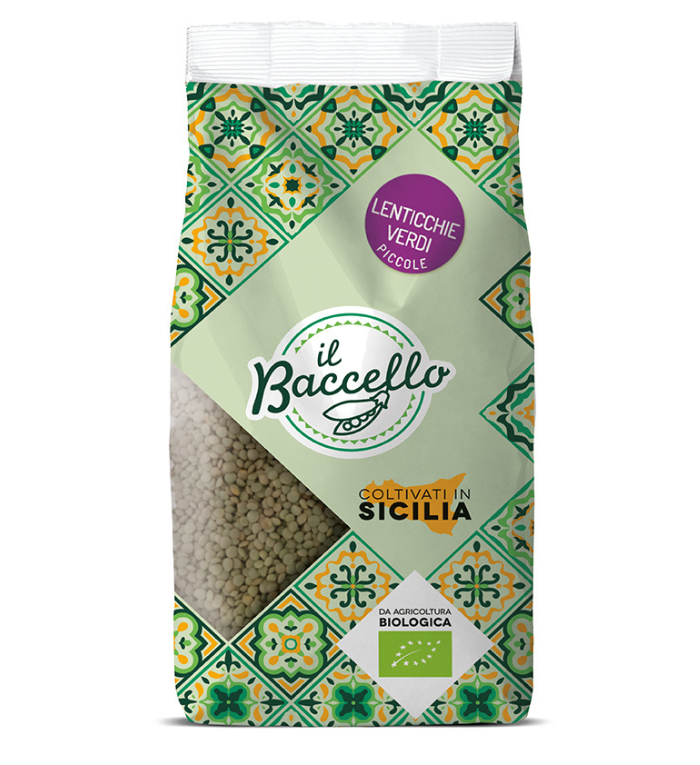 Lenticchie Verdi Piccole Siciliane Bio (400gr)1,6