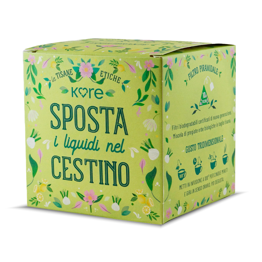 Tisana Biologica Rinnovatrice (10 filtri da 2g) - Kore