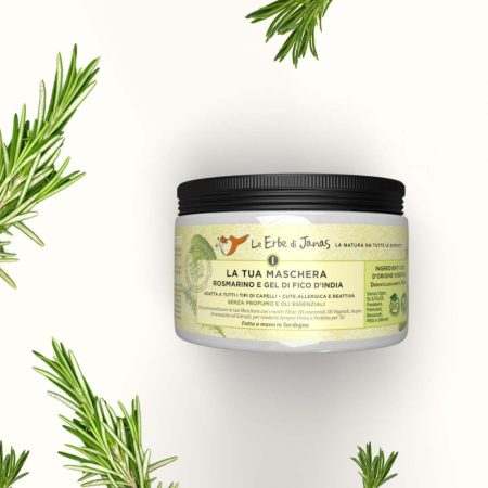 Maschera Capelli al Rosmarino Selvatico della Sardegna BIO (250ml)