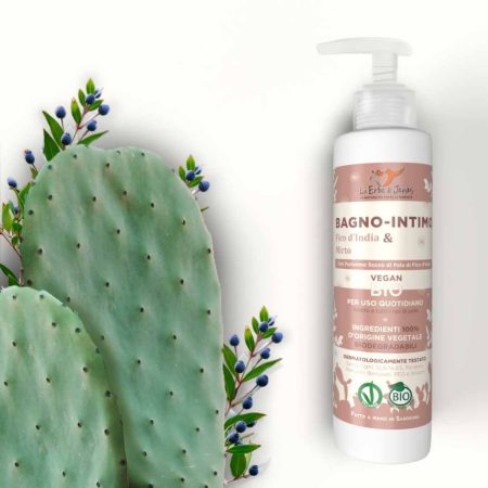 Bagno Intimo Detergente Fico d'India e Mirto Bio (150ml)