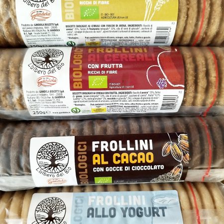 Frollini Bio in tubo (250gr)