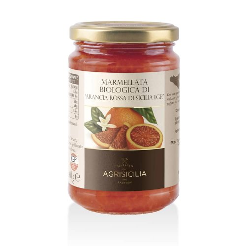 Marmellata di Arance Rosse di Sicilia IGP Bio (360gr)