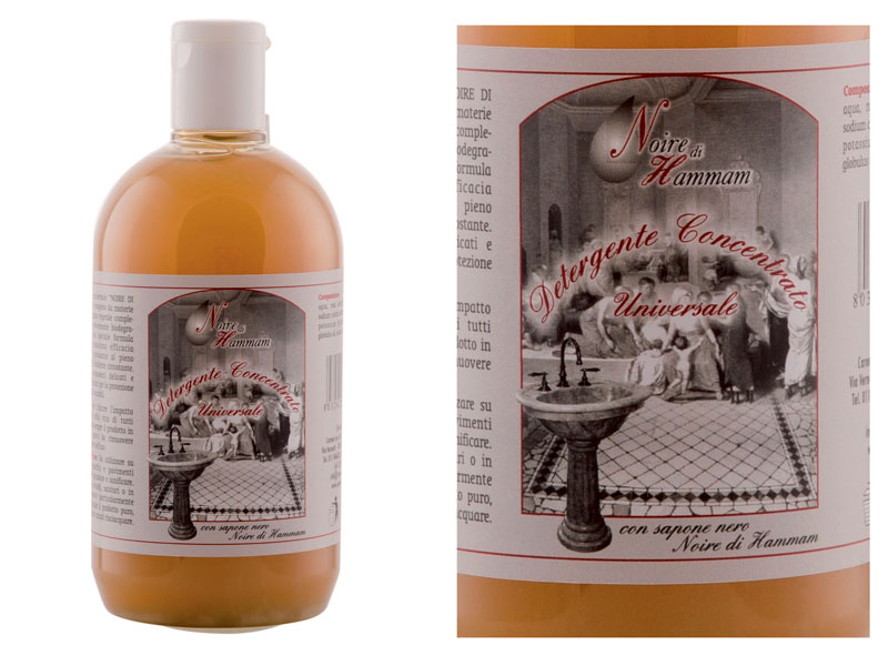 DETERSIVO UNIVERSALE concentrato “NOIRE DI HAMMAM” (500ml)