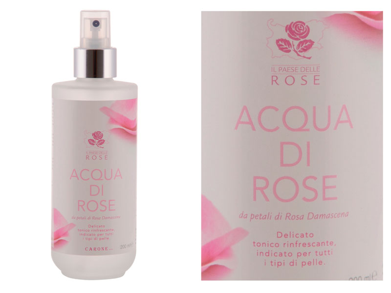 ACQUA DI ROSE Damascena “IL PAESE DELLE ROSE” (200ml)