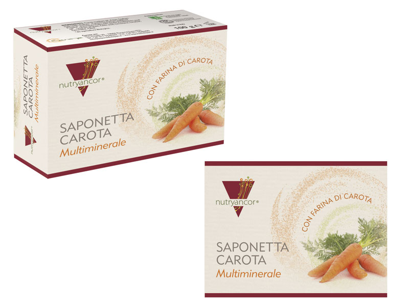 Saponetta con farina di CAROTA "Nutryancor" (100 g)