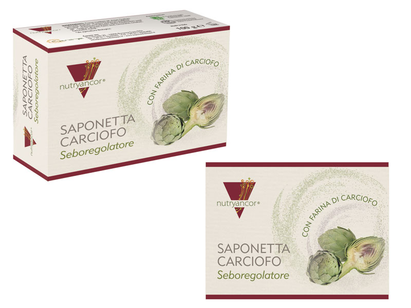 Saponetta con farina di CARCIOFO "Nutryancor" (100 g)