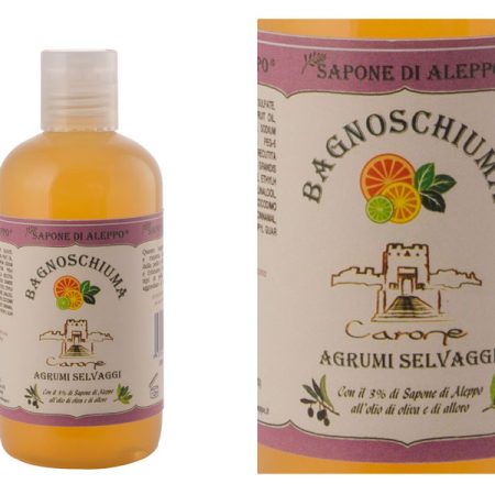 BAGNOSCHIUMA “SAPONE DI ALEPPO” varie tipologie (250ml)