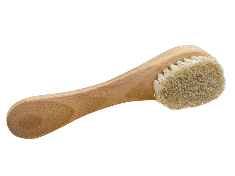 SPAZZOLINA in legno esfoliante viso