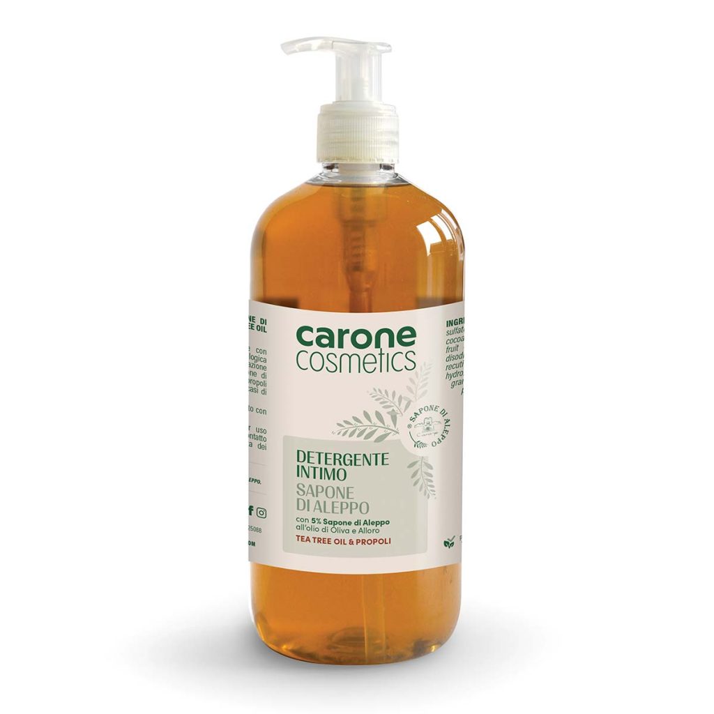 Detergente Intimo “SAPONE DI ALEPPO” (500ml)