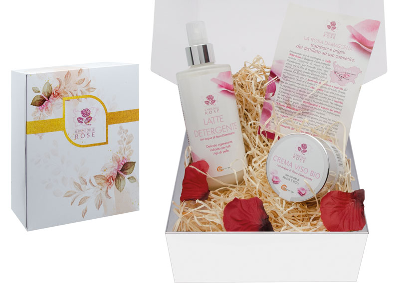 Kit VISO DI ROSA  "Il Paese delle Rose"
