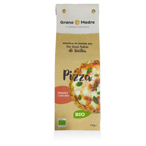 Farina per Pizza con Mix di Grani Antichi Siciliani BIO (1kg)
