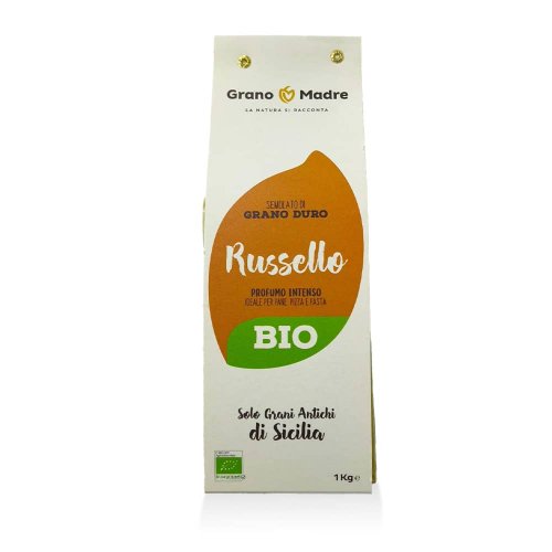 Semolato di Grano Duro Antico Russello BIO (1kg)